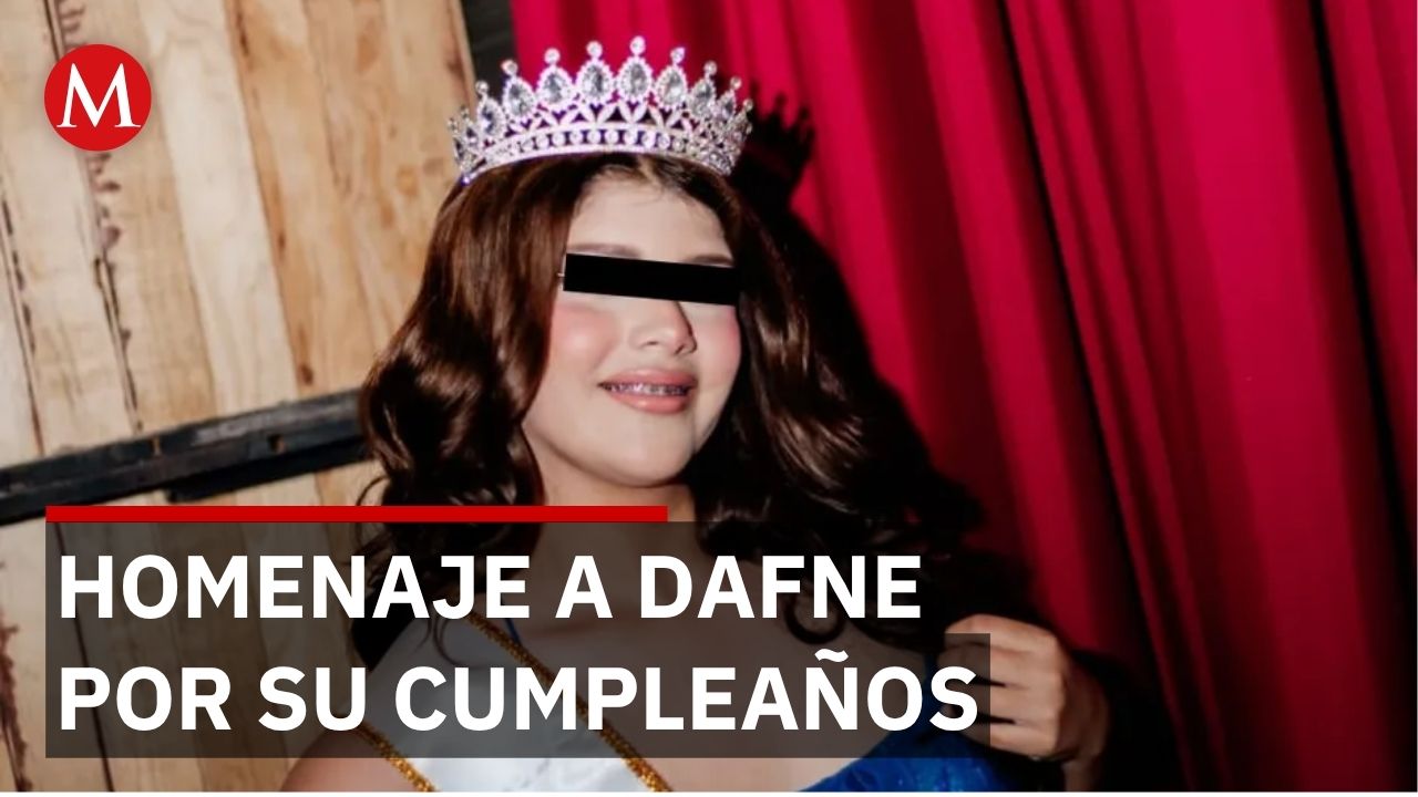 Convocatoria en honor a Dafne: familia organiza actividades en Ciudad Mante, Tamaulipas