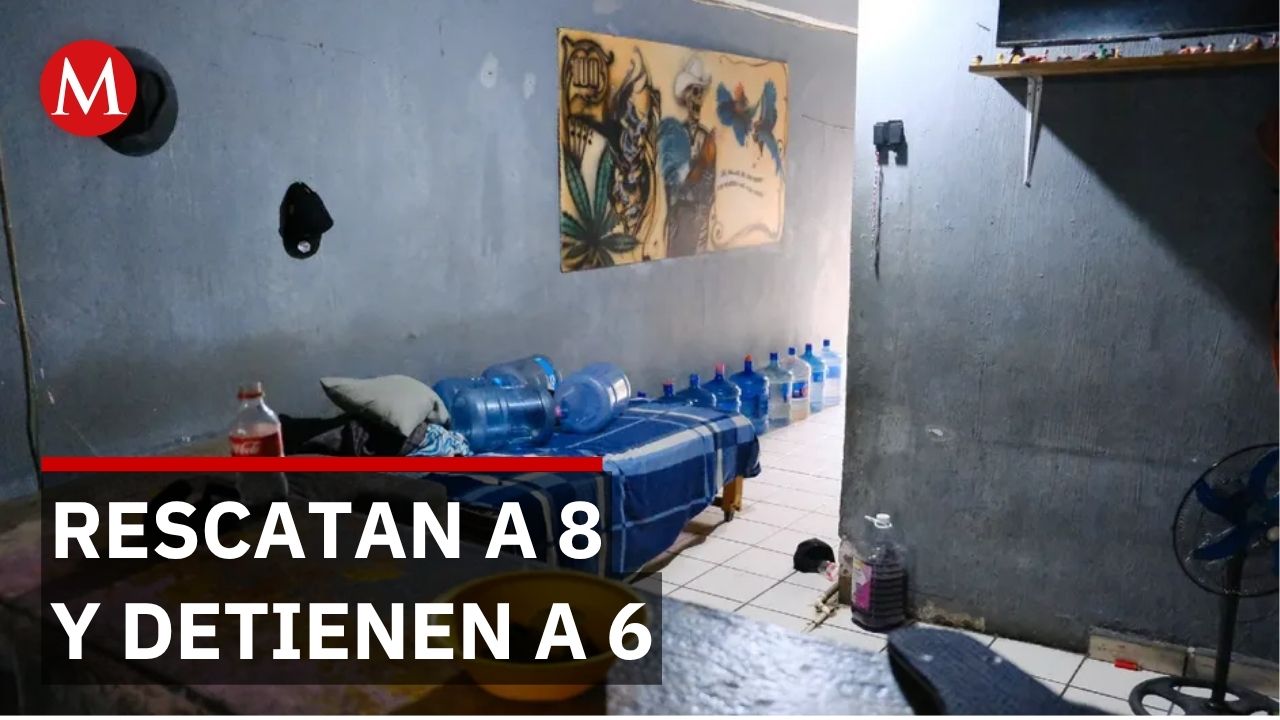 Detienen a 6 personas tras descubrir centro de retención de víctimas en Jalisco
