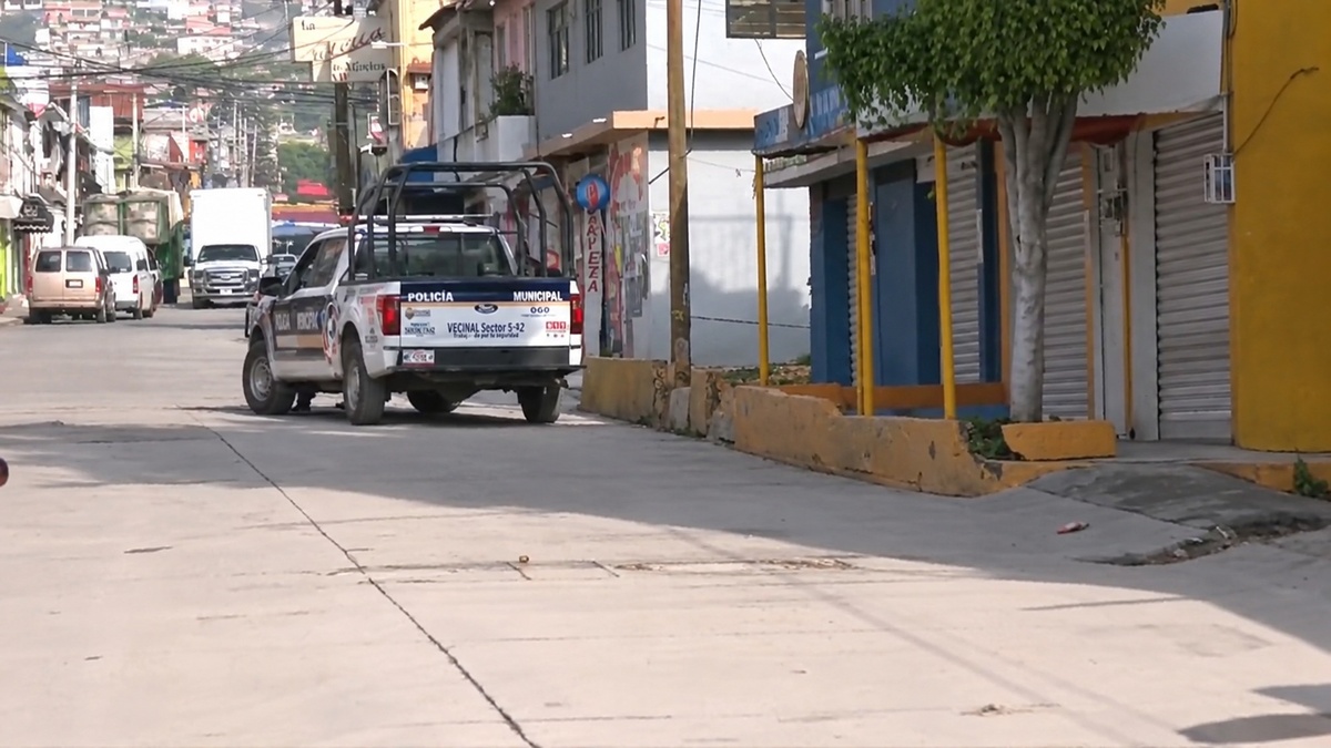 Elementos de la policía resguardan la zona. | Especial