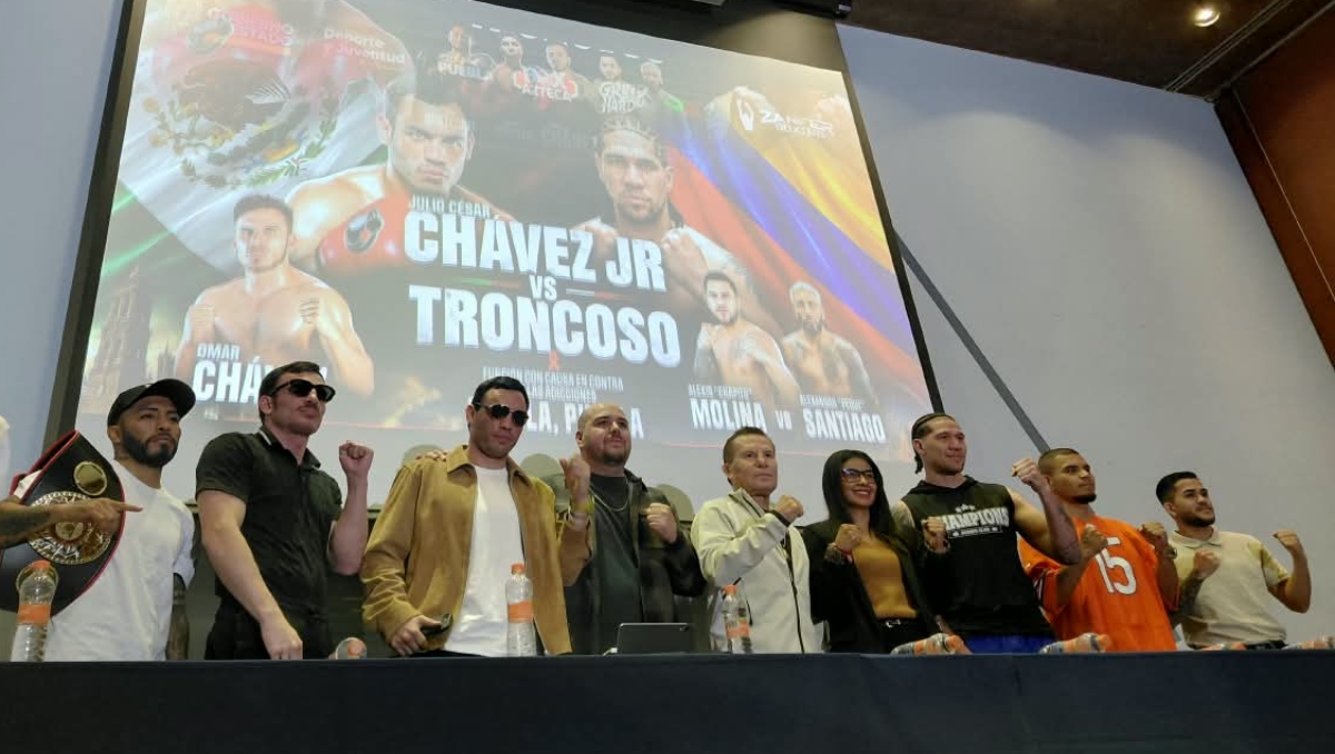 Hijos de Julio César se reportan listos para pelear en Puebla | Jaime Zambrano