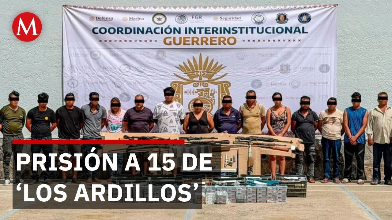 Juez declara ilegal detención pero ordena prisión preventiva para 15 de 'Los Ardillos'