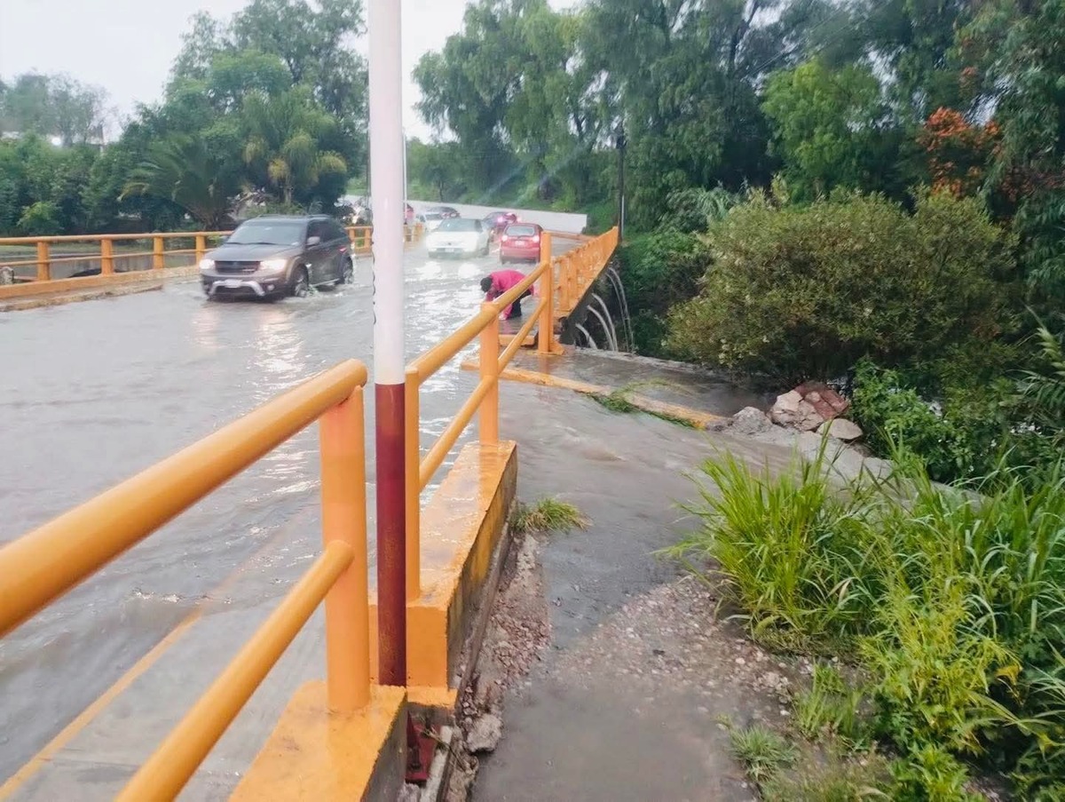 Lluvias en región Tula. (Cortesía)