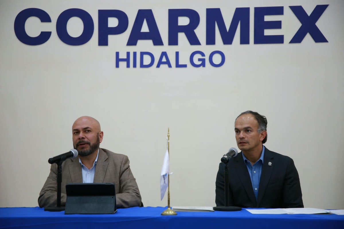 Luis Fernando Garrido presidente de COPARMEX Hidalgo. (Jorge Sánchez)