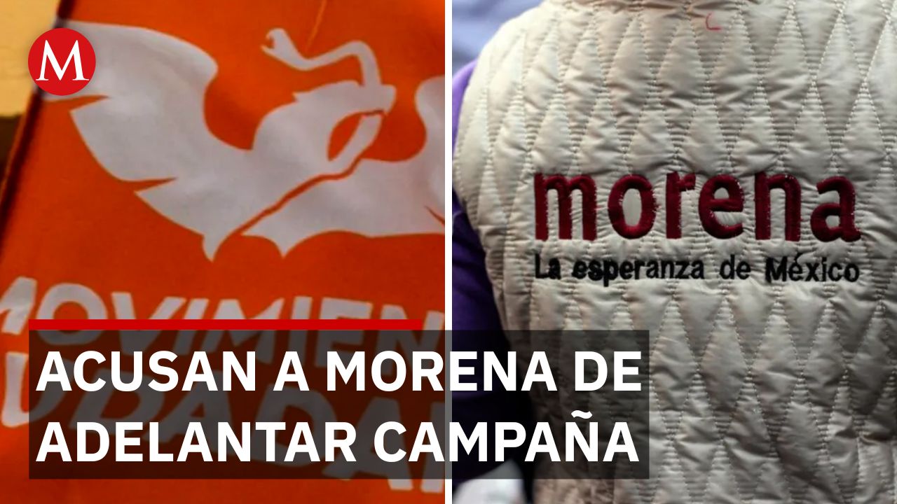 Movimiento Ciudadano denuncia a Morena por campañas adelantadas y precampañas encubiertas