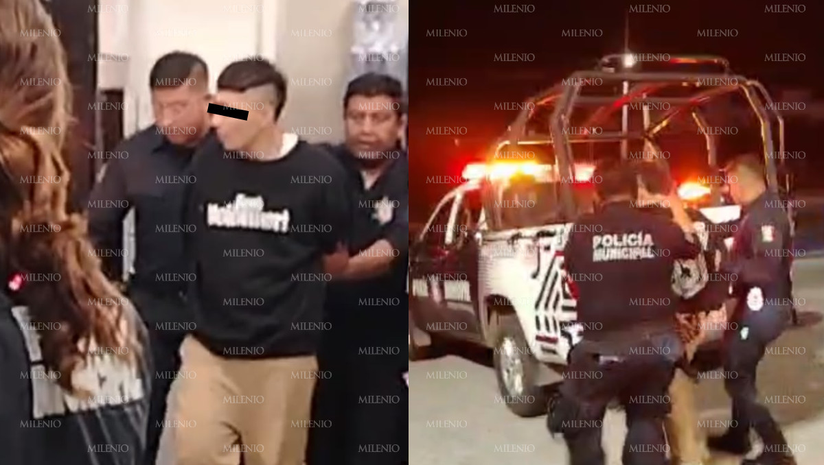 Repartidores enfrentan y retienen a presunto ladrón que intentó llevarse una motocicleta en Cuautlancingo | Jesús Zavala