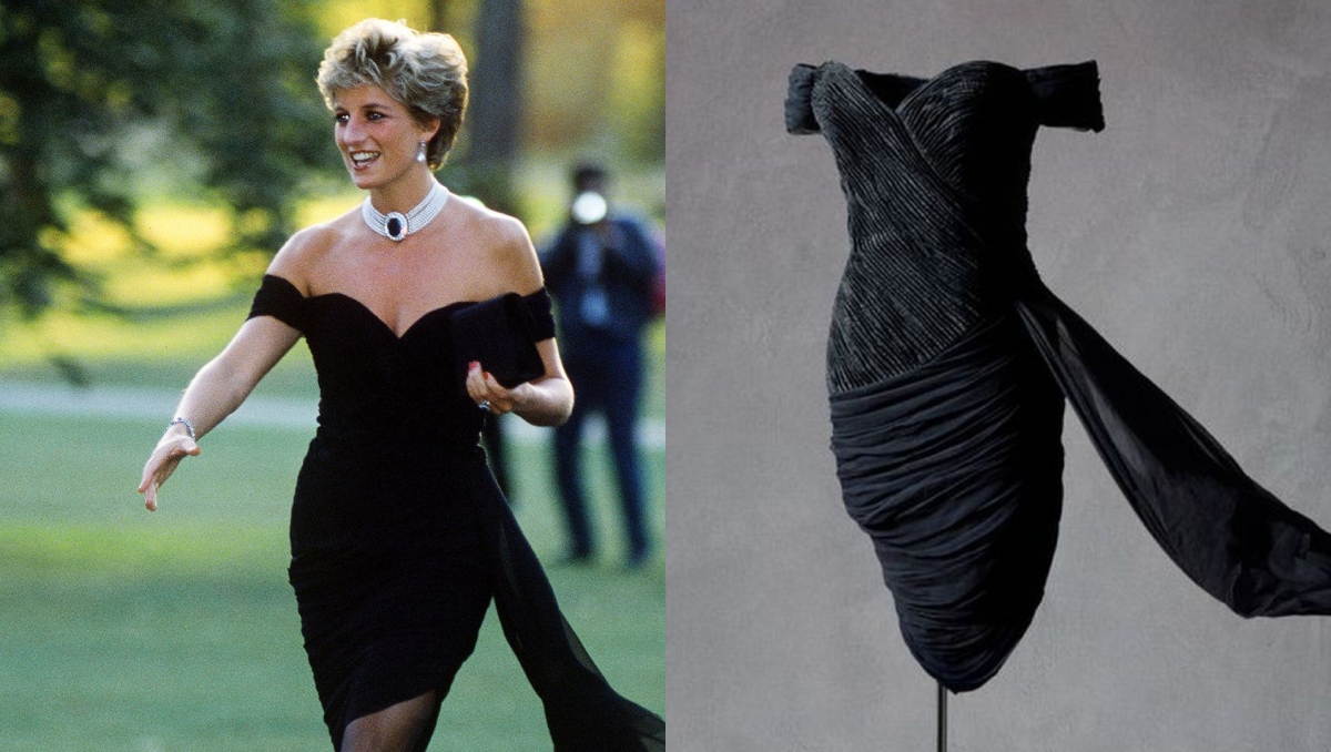 Subastan el icónico 'vestido de la venganza' de Lady Di │ Foto: Especial
