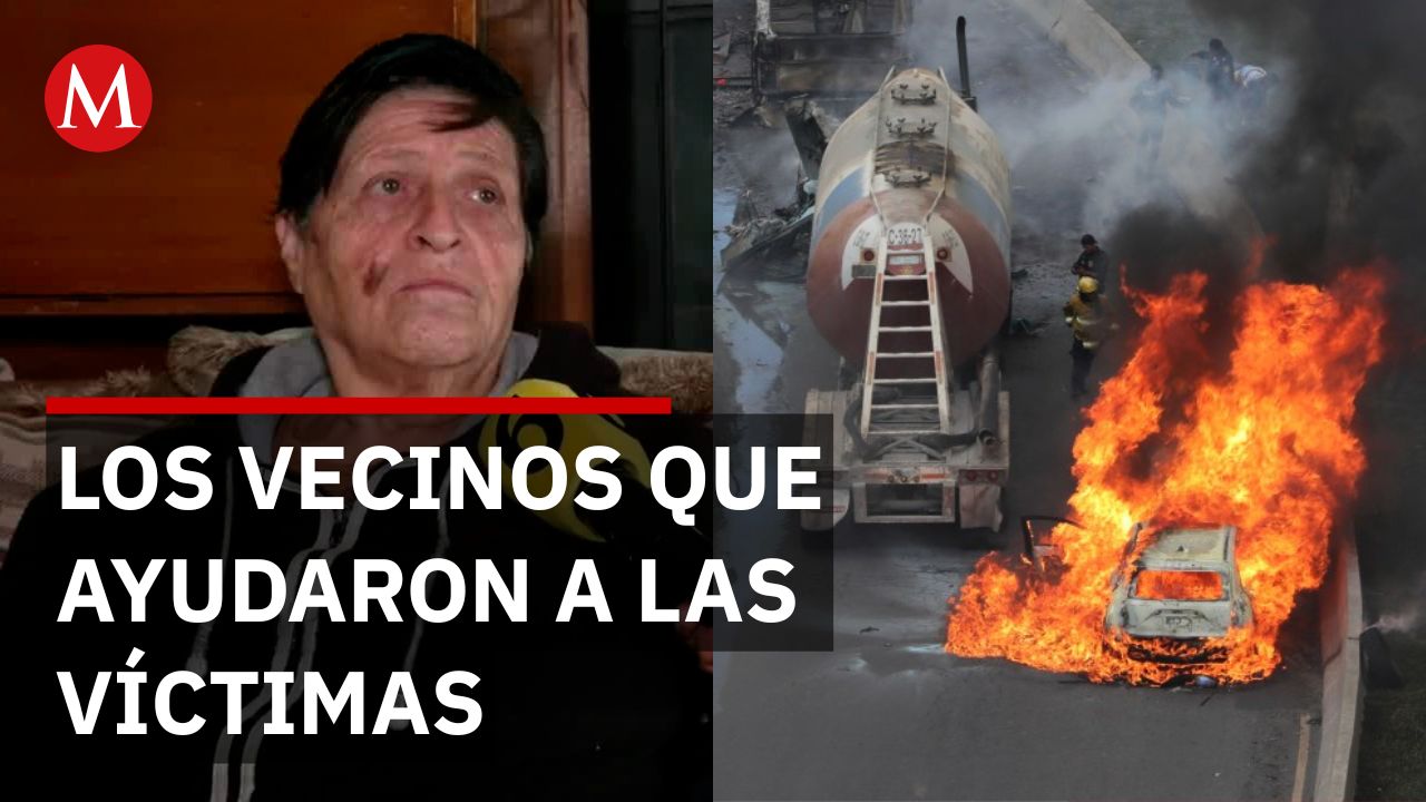 Vecino recuerdan cómo ayudaron a heridos tras explosión en el puente de la Concordia