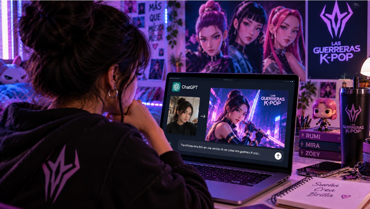 Cómo verte como Guerrera K-pop con ChatGPT: prompt | IA DISCOVER