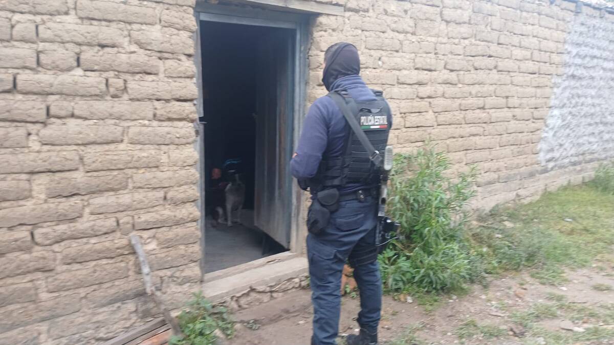 El hecho que alertó a familiares y vecinos de la afectada ocurrió en la localidad Mesa de Altaña. | Foto cortesía de Policía Estatal