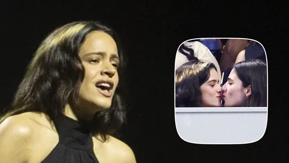 Así se dieron su primer beso en público. | Especial