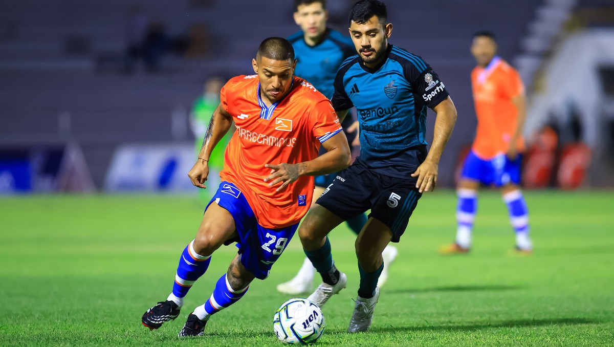 Cancún FC le arrebató a Correcaminos el empate en la recta final. (Cortesía/Club Correcaminos)