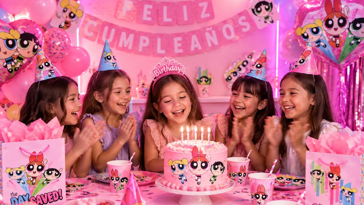 Celebra tu fiesta de cumpleaños inspirada en las Chicas Superpoderosas | IA DISCOVER