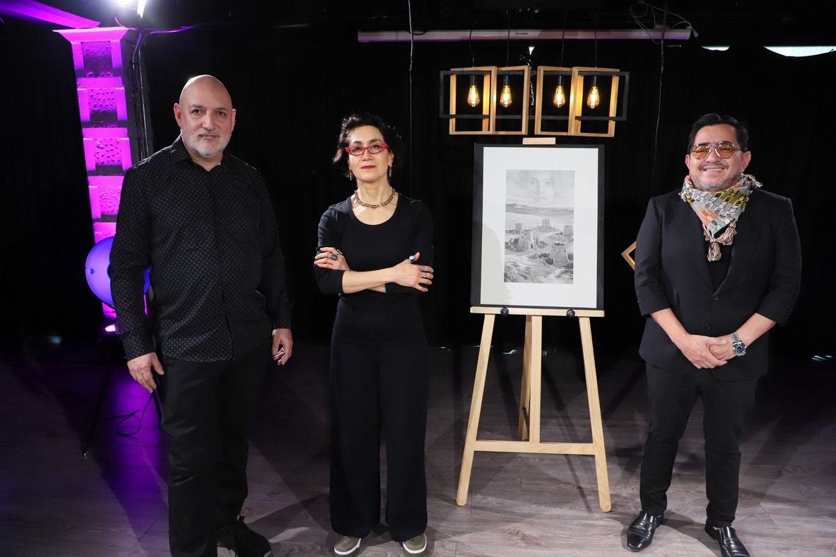 Darío Ortiz,  Avelina Lésper y Carlos Macías en "El Arte de la Canción: Segunda Temporada"