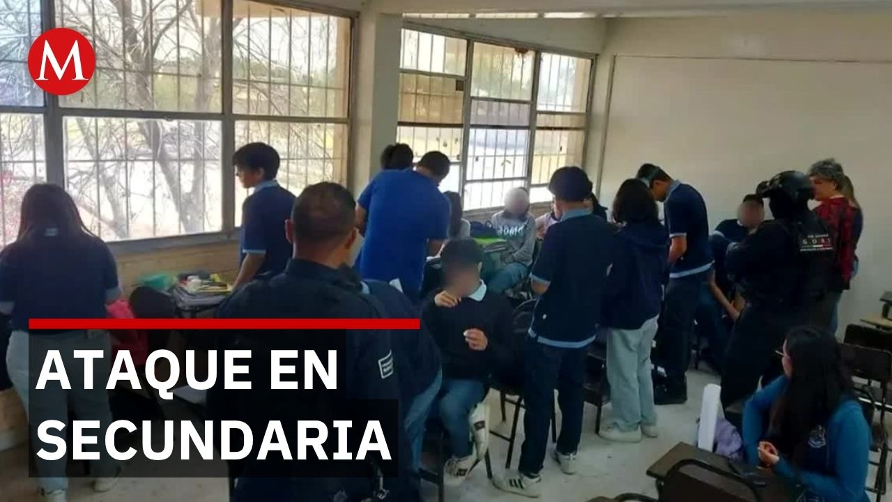 Estudiante ataca con navaja en secundaria de Colima; maestra y compañero heridos