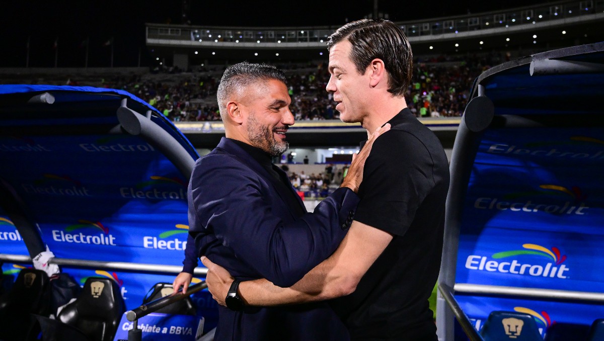 Gandolfi y Solari condenan bronca que se desató tras partido Pumas vs León (Imago7)