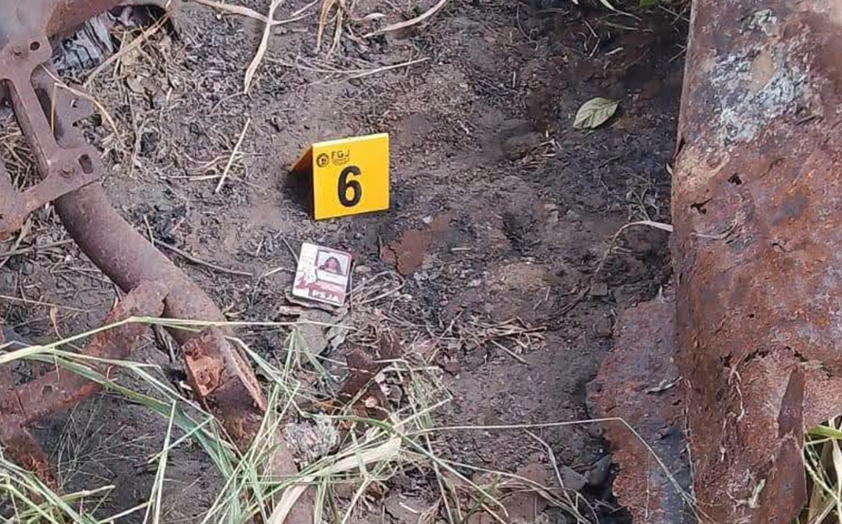 Hallazgo de restos calcinados y pertenencias en Gustavo Díaz Ordaz, Tamaulipas. | Facebook: Colectivo Desaparecidos "De Pie Hasta Encontrarlos"