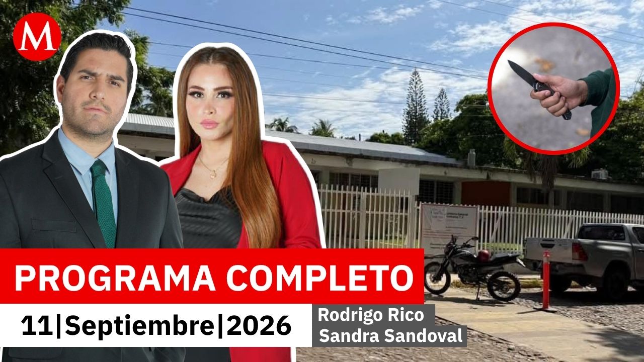 Joven ataca a dos personas en una secundaria | Milenio Noticias, 11 de septiembre de 2026