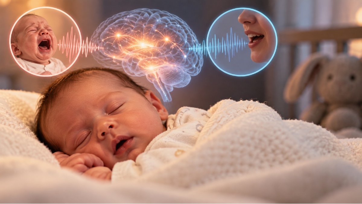 Llanto de bebés activa más el cerebro de recién nacidos | IA DISCOVER