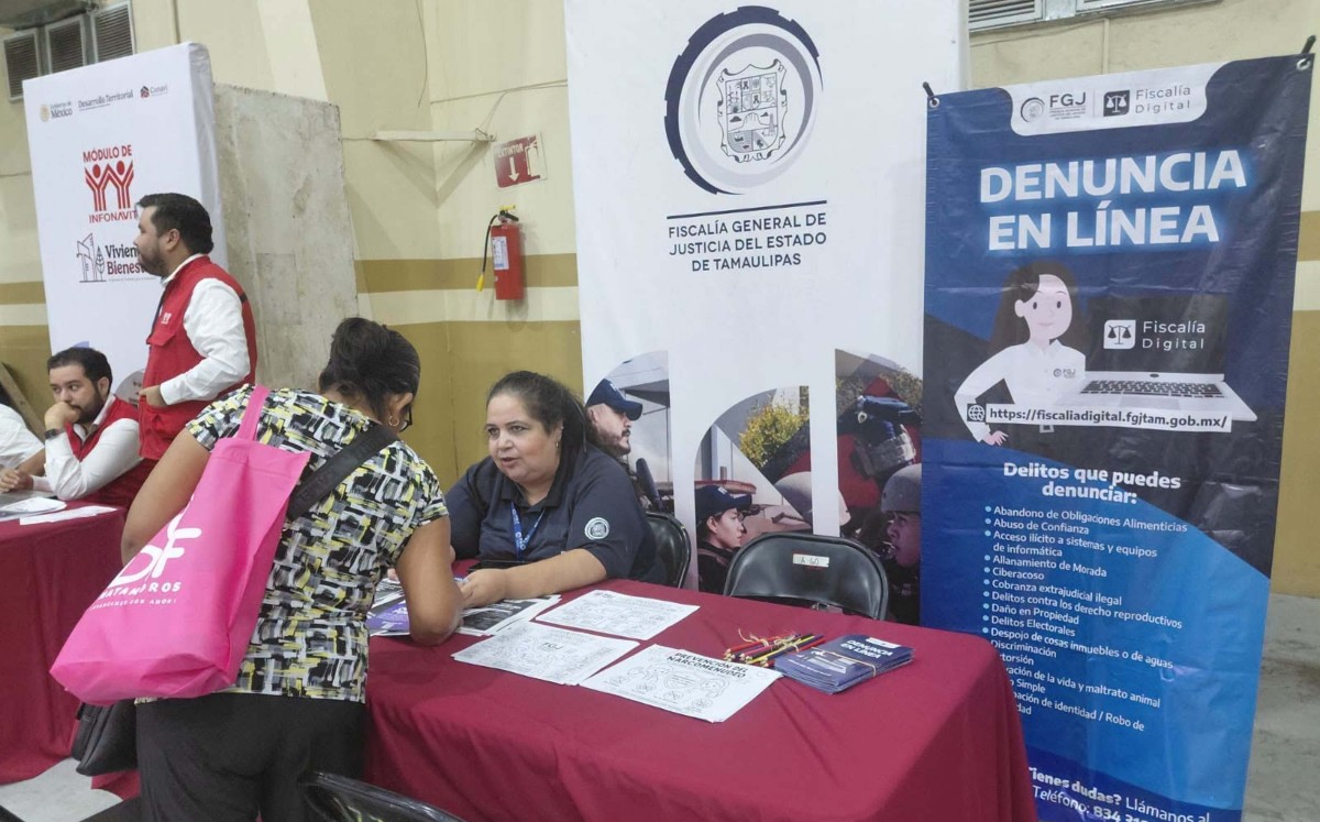 Razones de las víctimas para no denunciar delitos ante las autoridades en Tamaulipas. | fb; Fiscalía