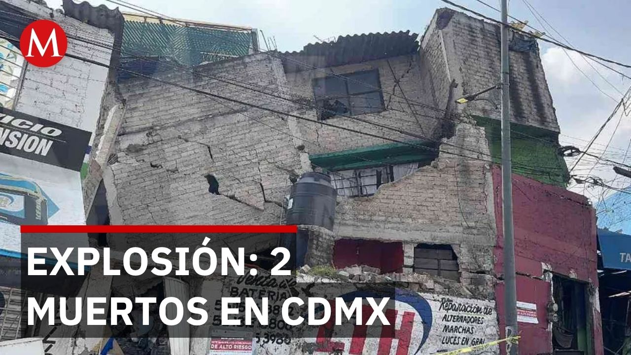 Acumulación de gas causa explosión que afecta a 60 personas en Álvaro Obregón