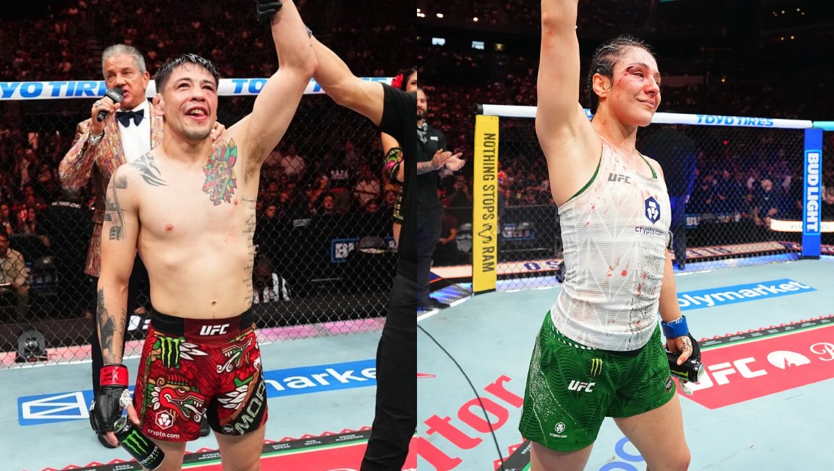 Brandon Moreno y Alexa Grasso lideran los triunfos mexicanos en Noche UFC (Instagram @ufc)