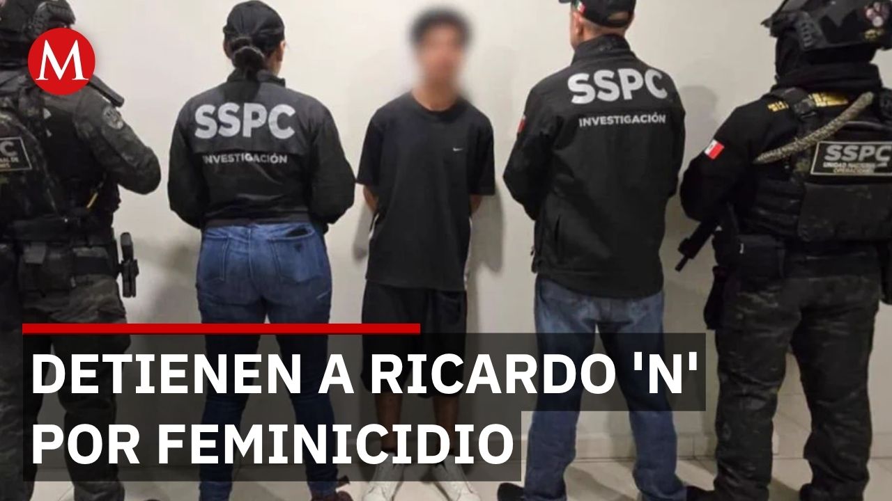 Capturan a Ricardo 'N' por feminicidio de Andrea Maylin Chino Ramos en Puebla