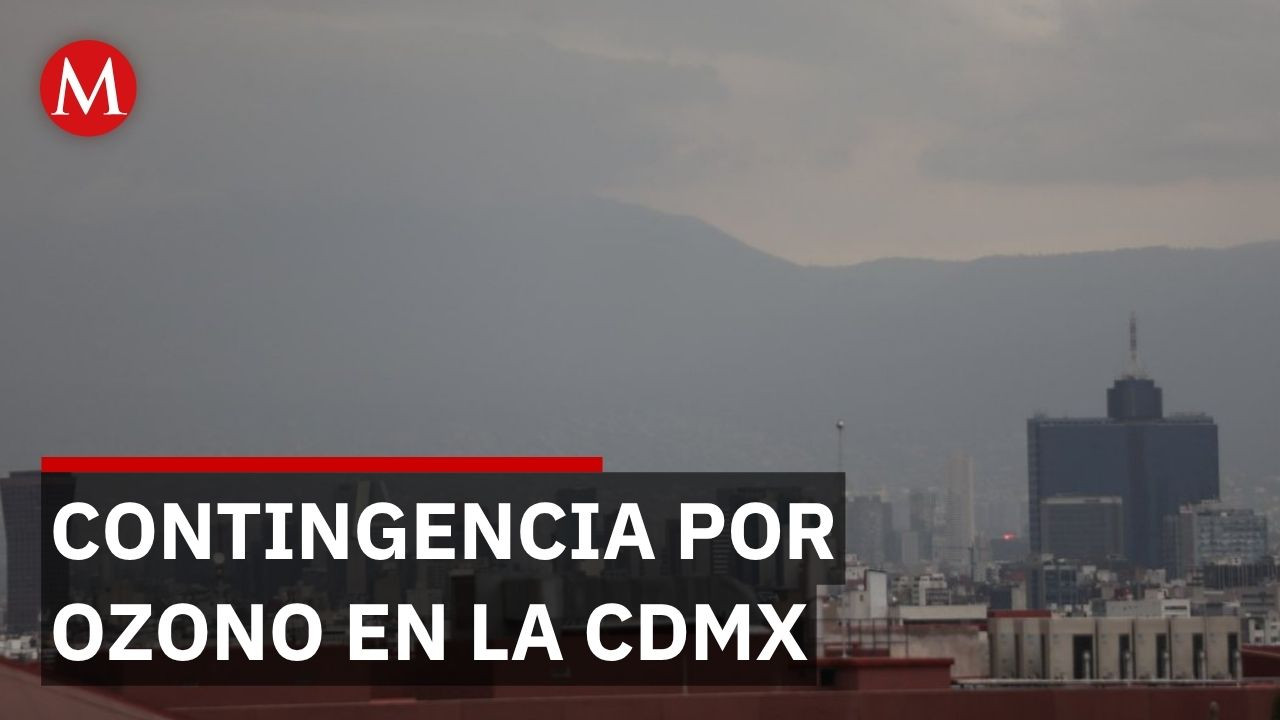 Embarazadas y niños en riesgo mientras ozono satura el aire de CdMx