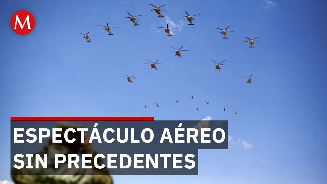 Fuerzas armadas preparan espectáculo aéreo histórico con 99 aeronaves para el 16 de septiembre