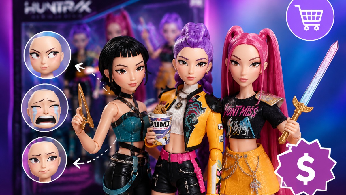 Las Guerreras K-Pop tienen NUEVAS muñecas con rostros y accesorios intercambiables; precio y dónde comprarlas en México | IA M2
