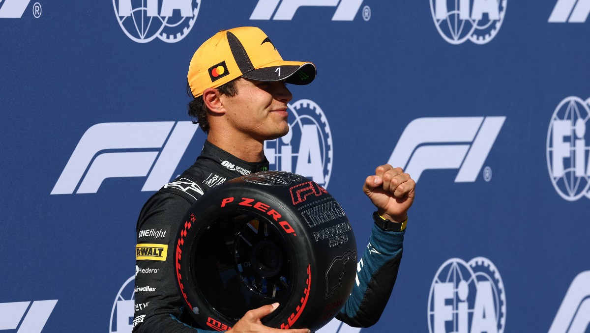 Lando Norris se impone a los Mercedes y gana la pole del GP de España (Reuters)