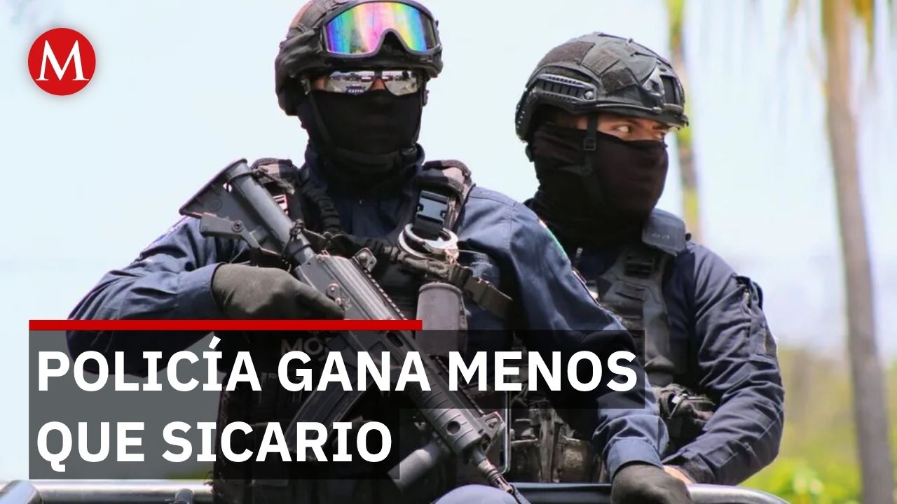 Sicarios ganan más que policías en México: la brecha salarial del crimen