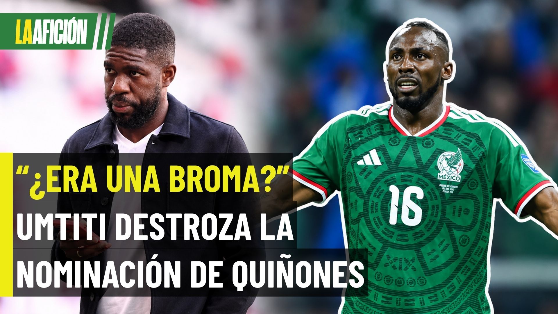 ¡Umtiti arremete contra Quiñones! Cuestiona su nominación al Balón de Oro 2026
