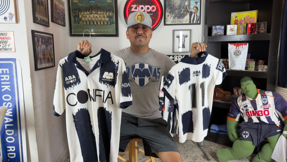Uriel De León lleva toda su vida siendo fiel seguidor de los Rayados de Monterrey. | Ángel Mercado