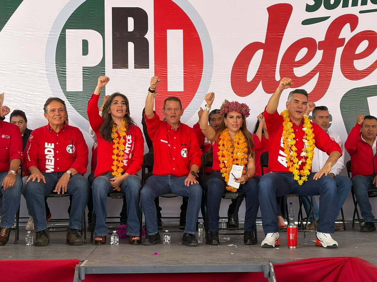 "Alito Moreno" dirigente nacional del PRI en Hidalgo. (Aarón García)
