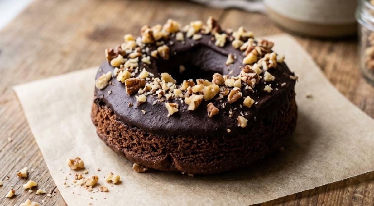 ¿Con qué se hacen las donas de chocolate saludables? | IA