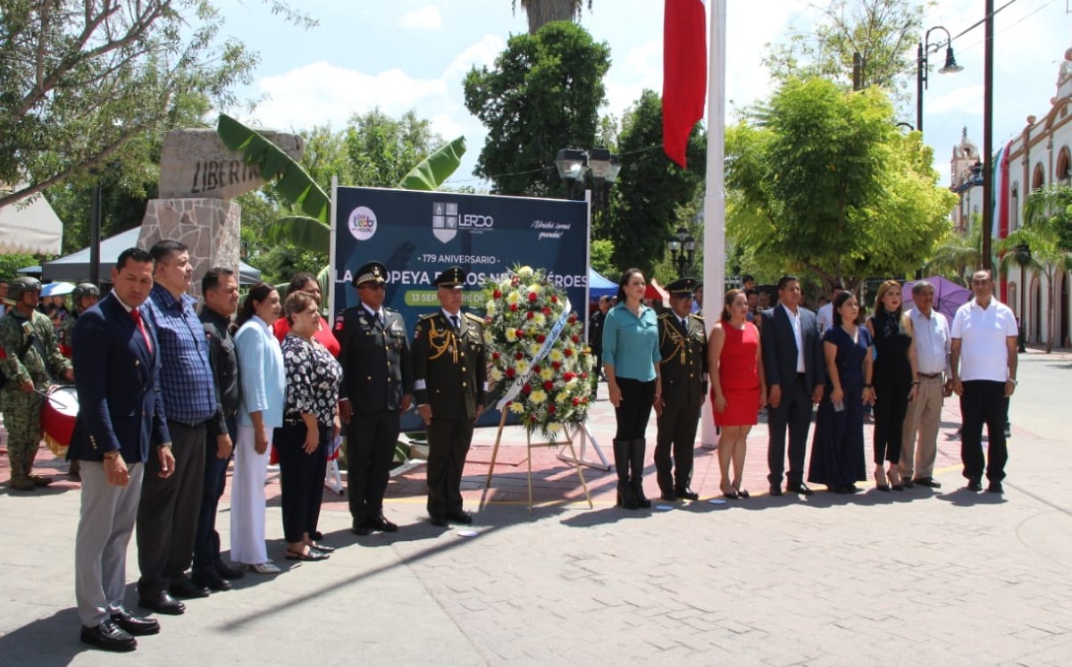 Conmemoran el 179 Aniversario de la Gesta Heroica de los Niños Héroes. | Foto: Roberto Amaya