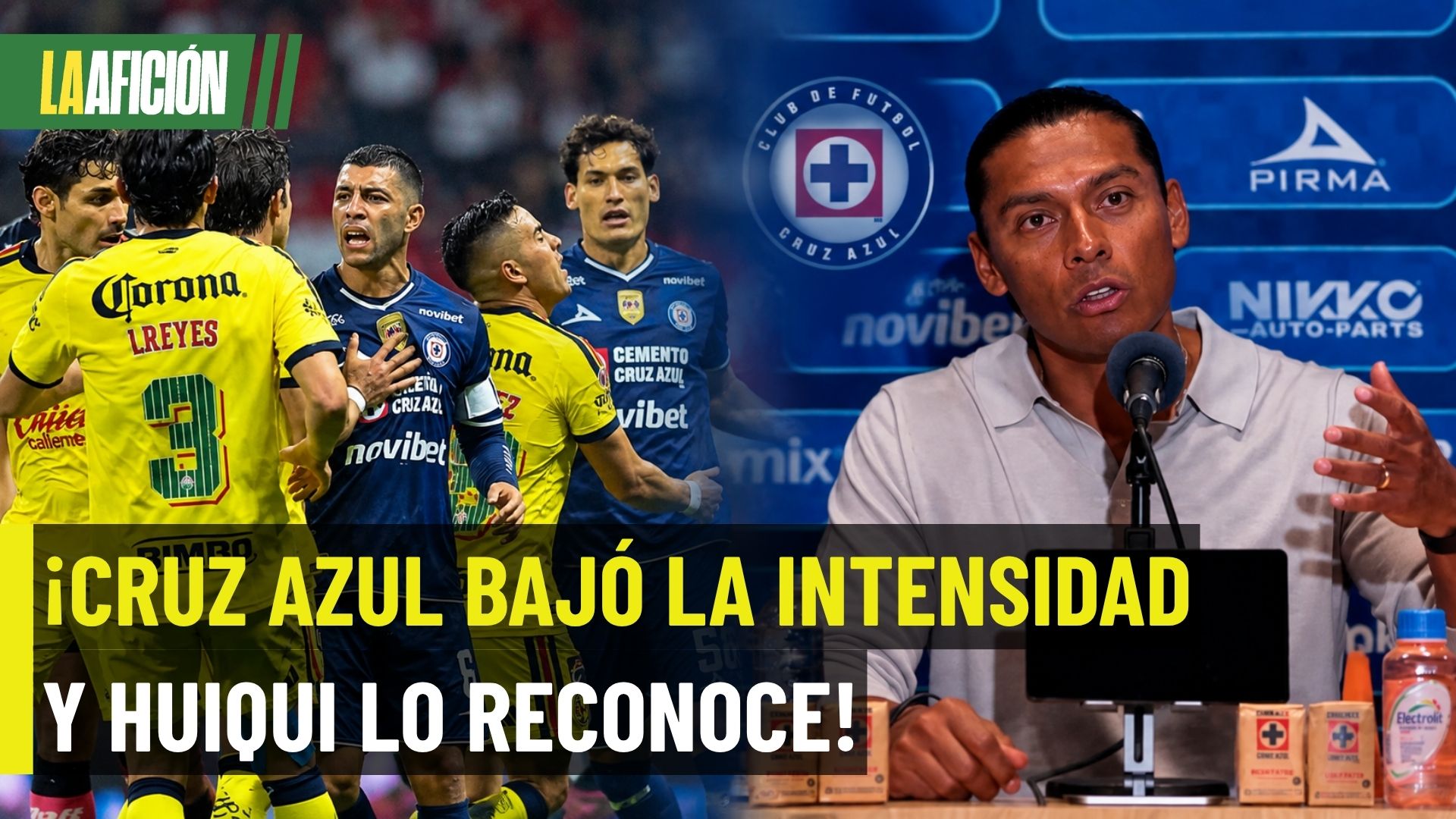 ¡Cruz Azul se confió! Huiqui admite que bajaron la intensidad ante América en el Clásico Joven