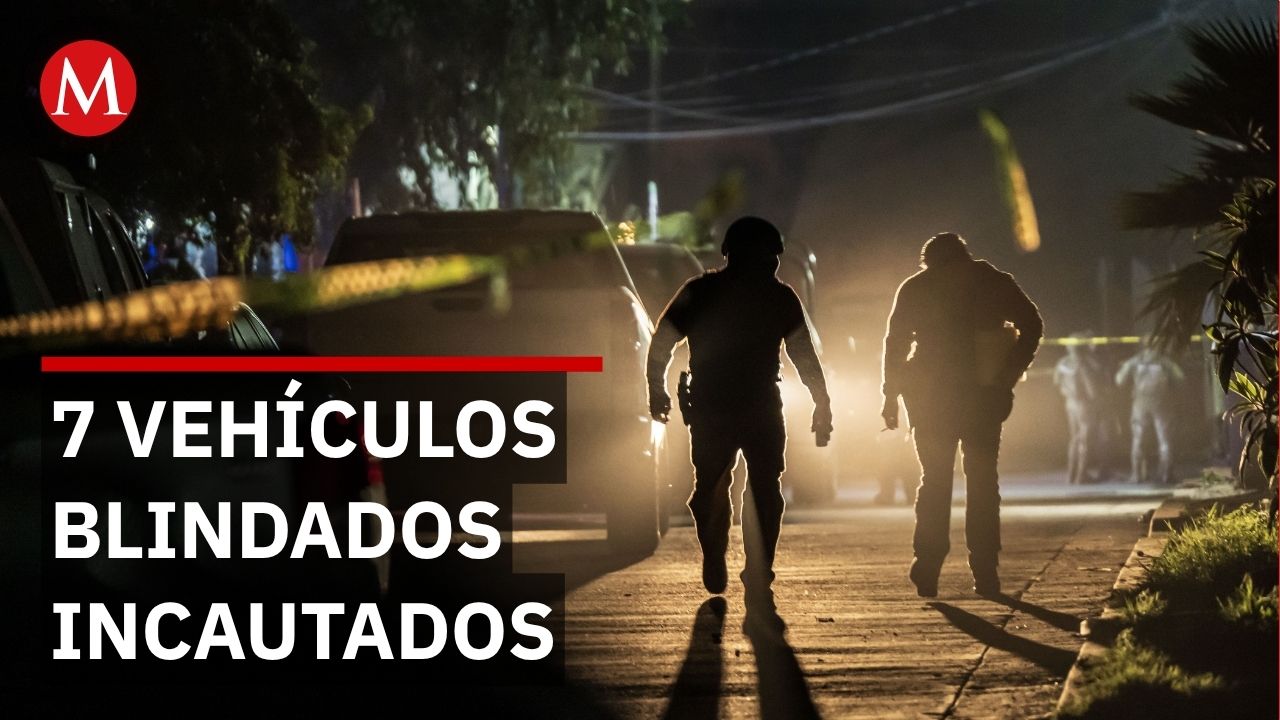 Descubren 7 vehículos blindados y precursores químicos en operativo en Michoacán