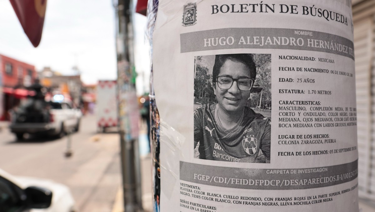 Hugo Alejandro Hernández Tello: Convocan a búsqueda de alumno desaparecido de la BUAP |  Agencia Es Imagen