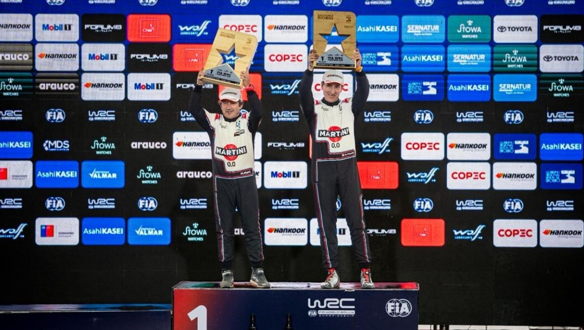 Miguel Granados y Marc Martí conquistan el WRC Masters Cup en el WRC Rally de Chile (Cortesía)
