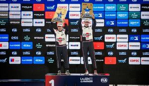 El piloto mexicano Miguel Granados y su navegante español Marc Martí  se proclamaron los ganadores del WRC Masters Cup en el WRC Rally de Chile.
