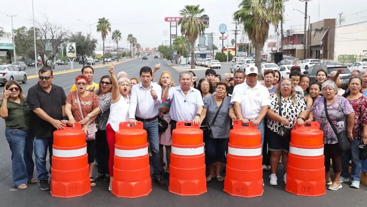 El municipio de Escobedo entregó la tercera etapa de la avenida Raúl Salinas | Especial