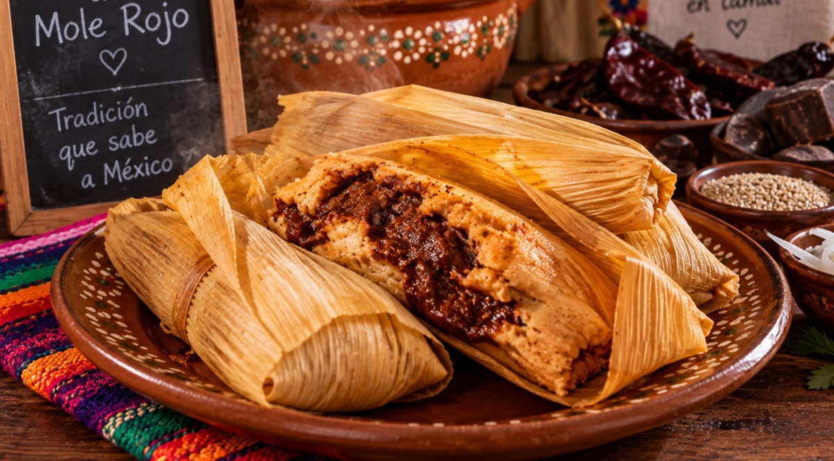 ¿Qué ingredientes se le ponen a los tamales de mole? | IA