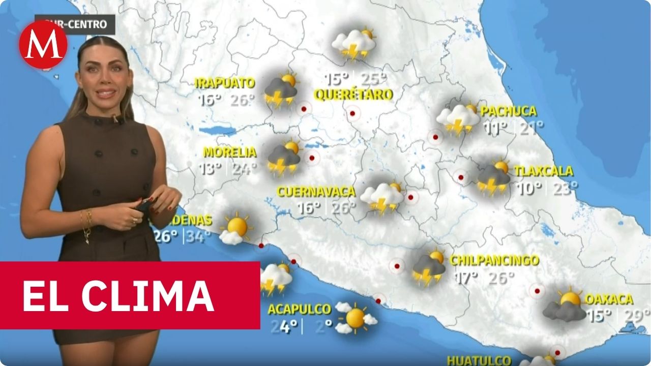 Clima de hoy lunes 14 de septiembre de 2026 | Pronóstico con Jessica de Luna