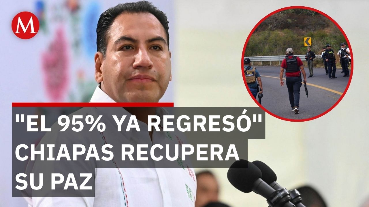 ¿Fin al desplazamiento? Chiapas reporta retorno tras golpe al CJNG y del Pacífico