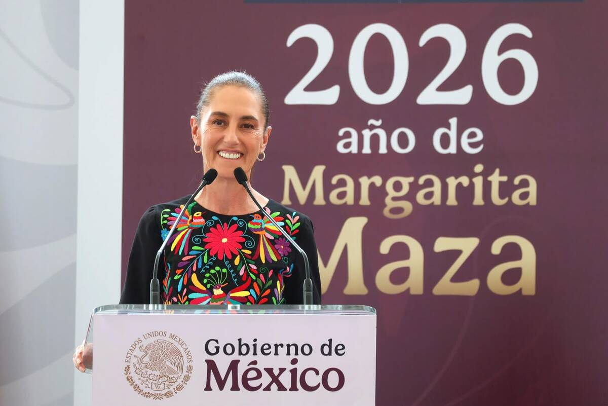 Destacó la construcción del Tren Ciudad de México-Pachuca que será inaugurado el próximo año y conecta con el AIFA. | Especial