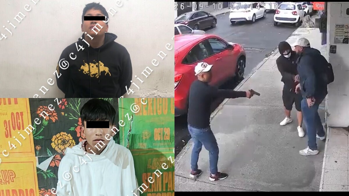 Los detenidos fueron identificados como José David 'N' y Juan 'N', de 19 y 15 años de edad. | Especial