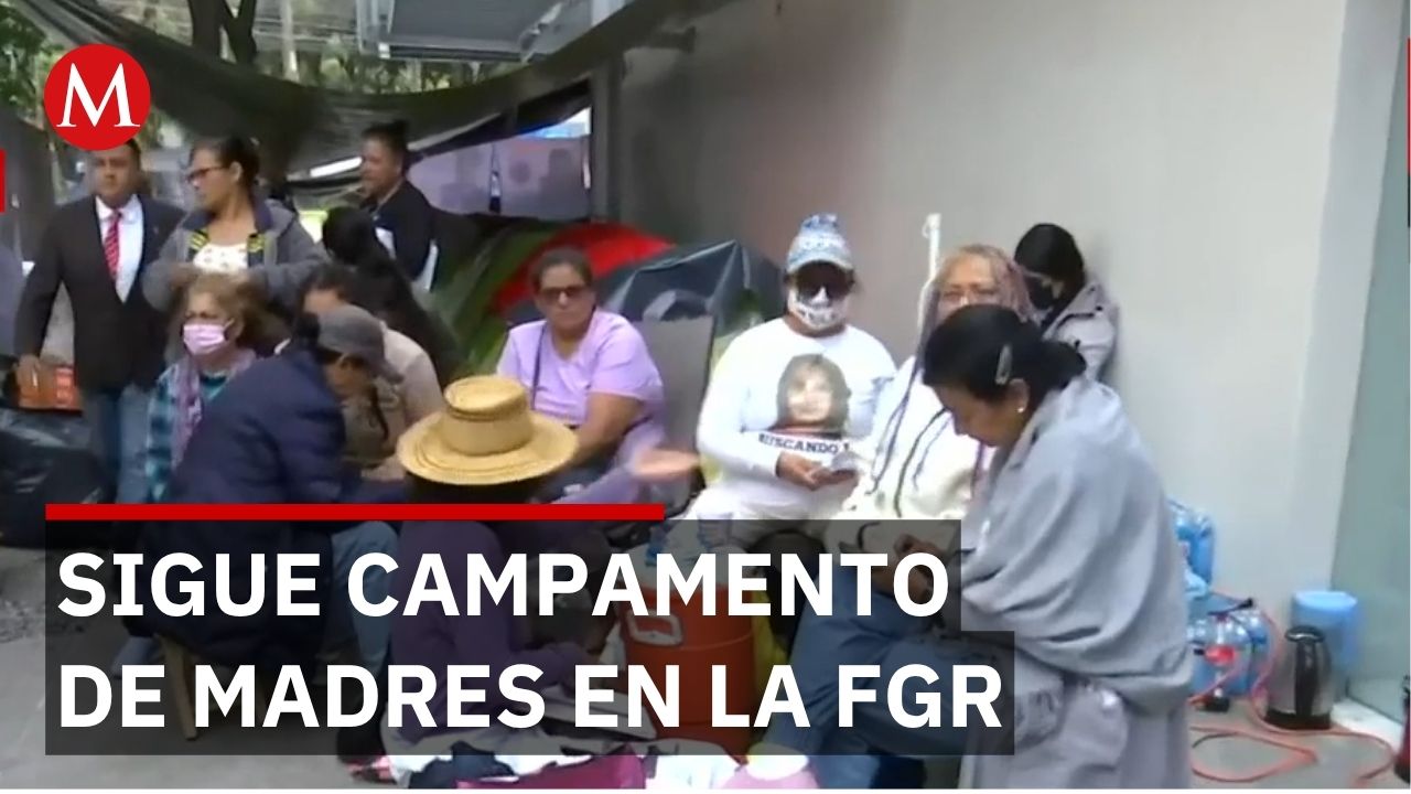 Fiscalía promete atención a buscadoras mientras ellas acampan hasta obtener su respuesta