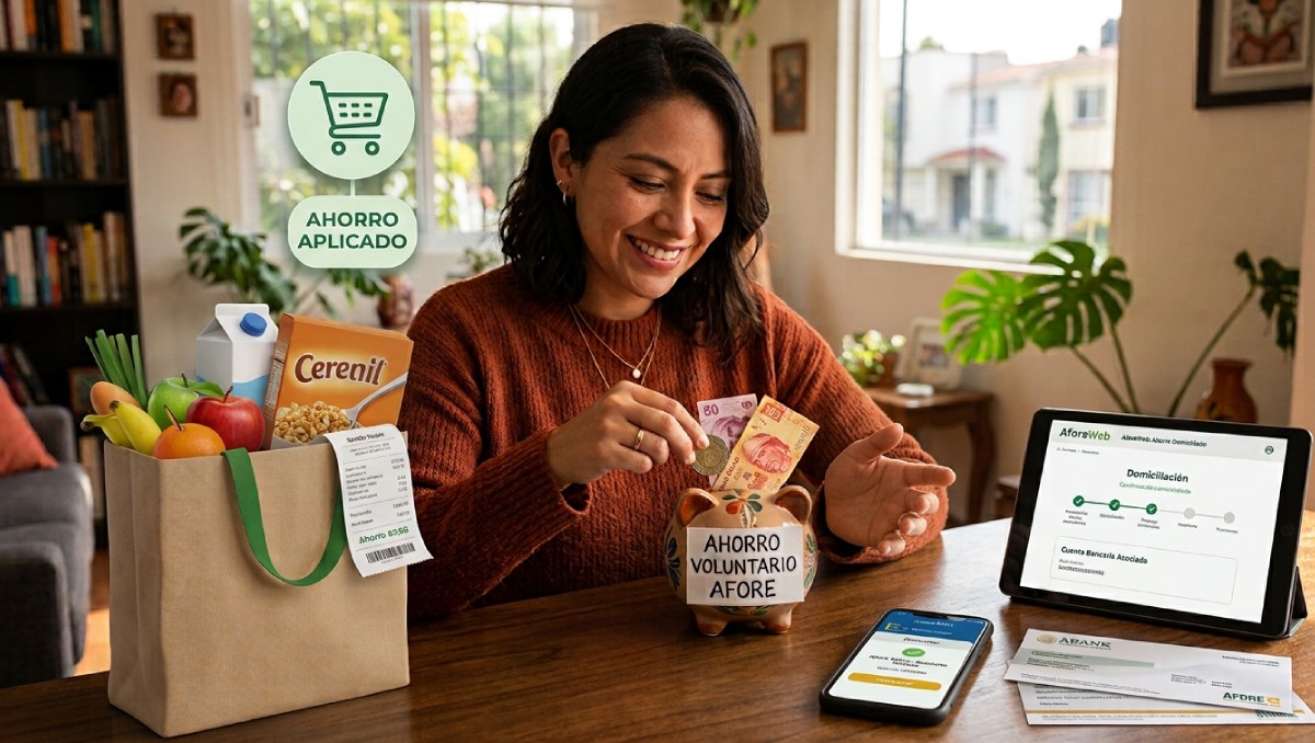 Existen varias formas de aportar a tu Afore a través del ahorro voluntario. | Imagen generada con IA