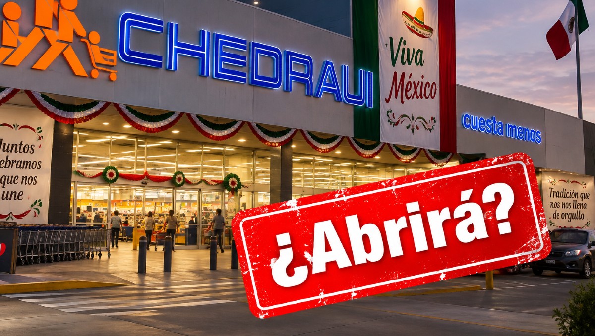 Horario de Chedraui éste 15 y 16 de septiembre | IA DISCOVER